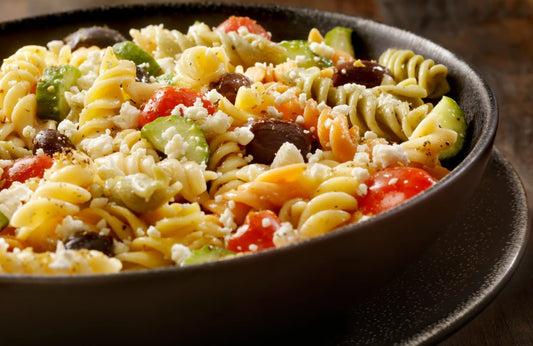 super creamy pasta salad