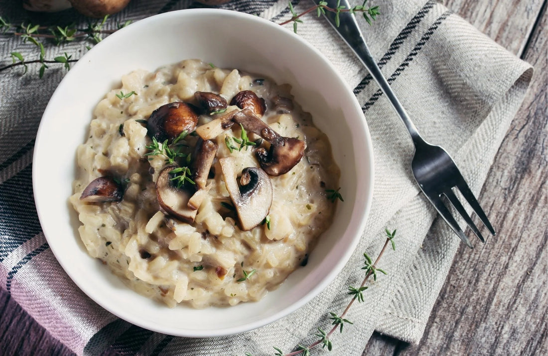Mushroom risotto recipe