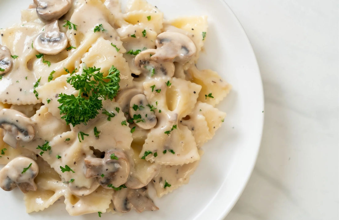 Champignon cream sauce recipe