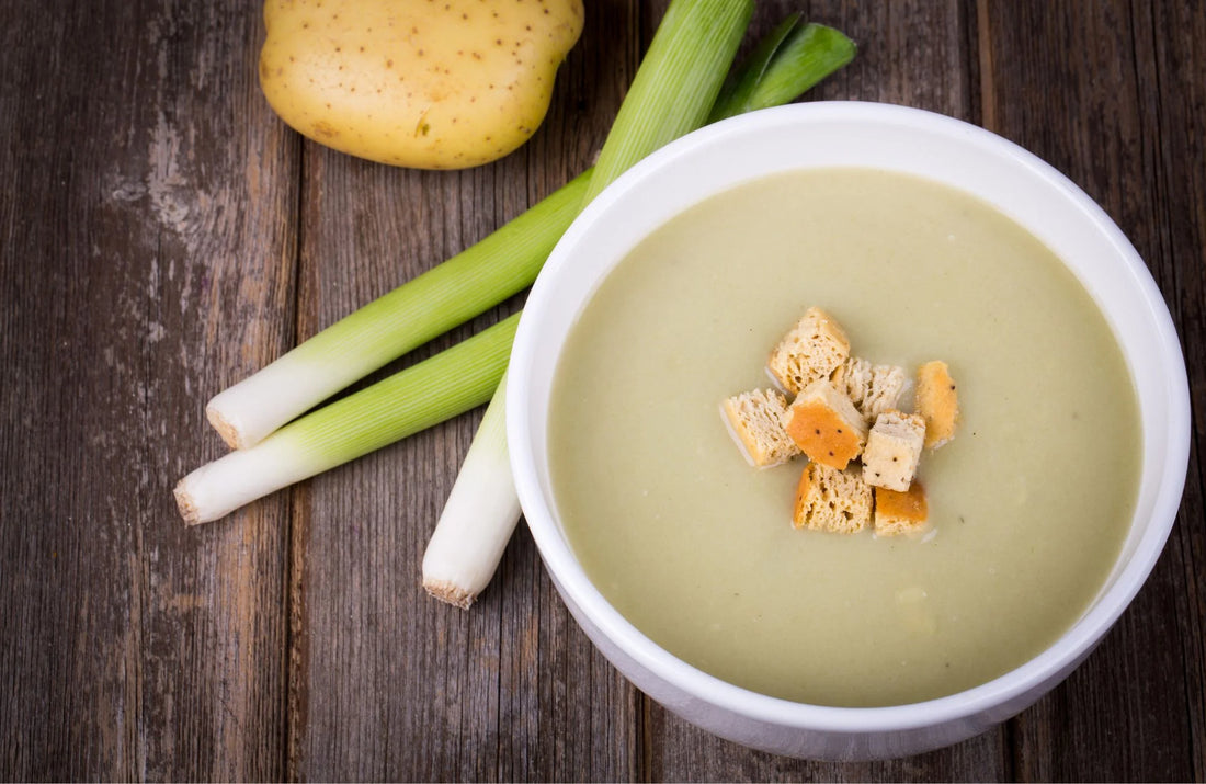 Potato and leek soup recipe