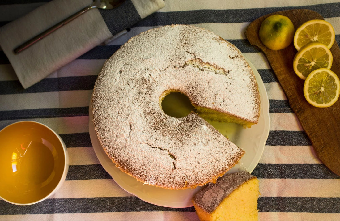 Lemon chiffon cake recipe
