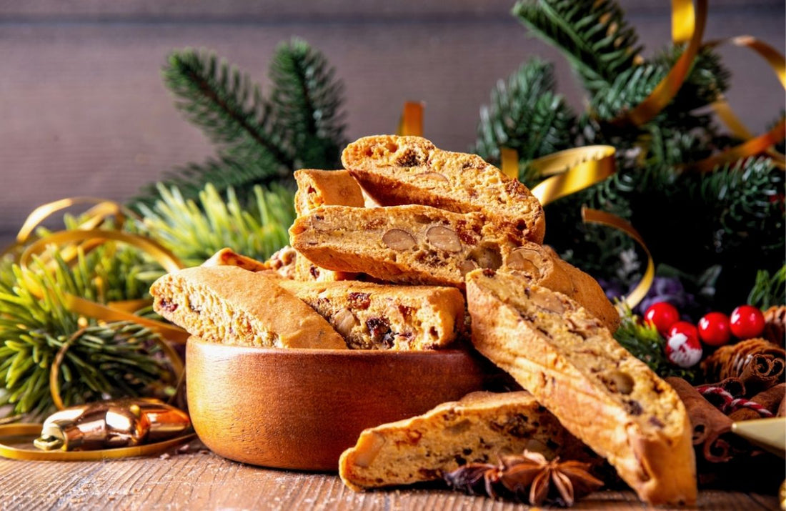 Italian Cantuccini โ Italian Christmas biscuits ๐ช๐ฎ๐น
