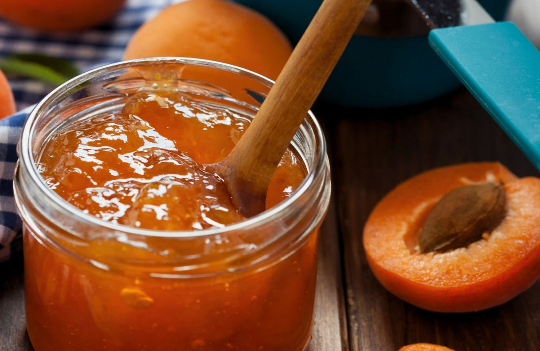 Classic Apricot Jam with Rum
