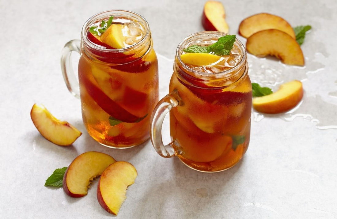 Fruity Peach Iced Tea