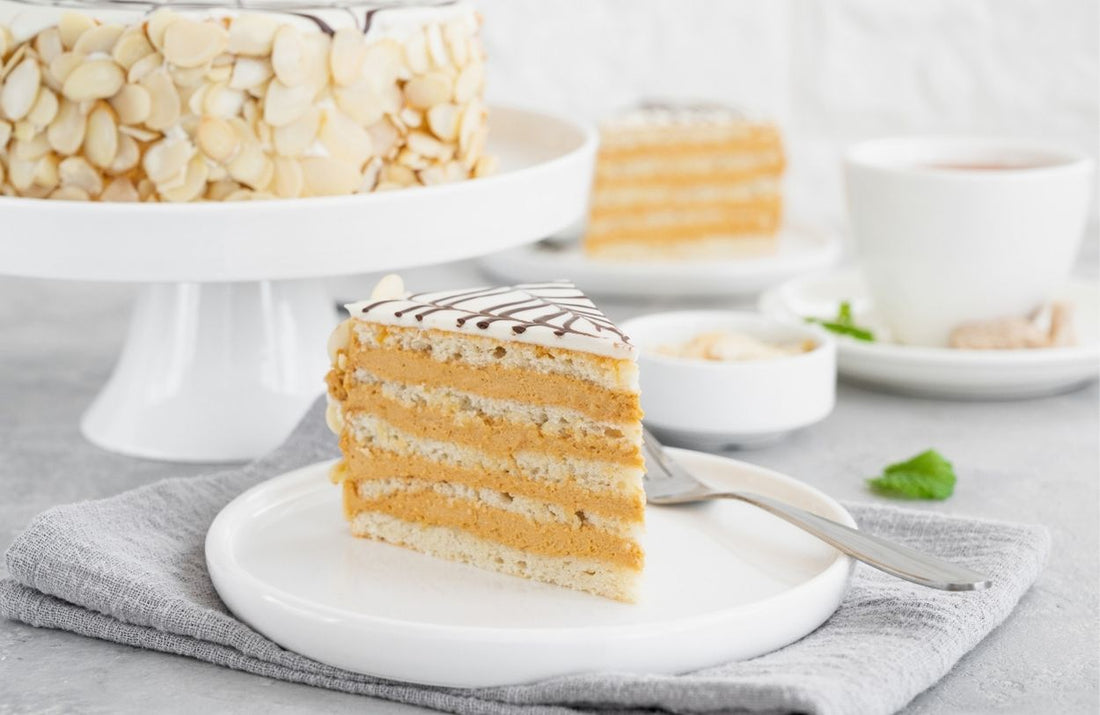 Esterházy Cake – Hazelnut Layer Cake with Buttercream & Fondant Glaze 🎂