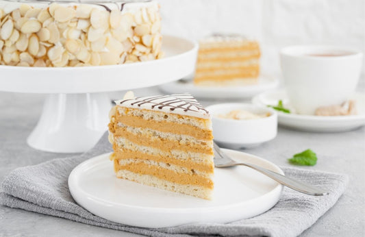 Esterházy Cake – Hazelnut Layer Cake with Buttercream & Fondant Glaze 🎂
