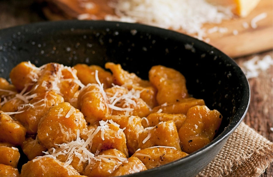 Homemade Pumpkin Gnocchi with Sage Butter & Parmesan