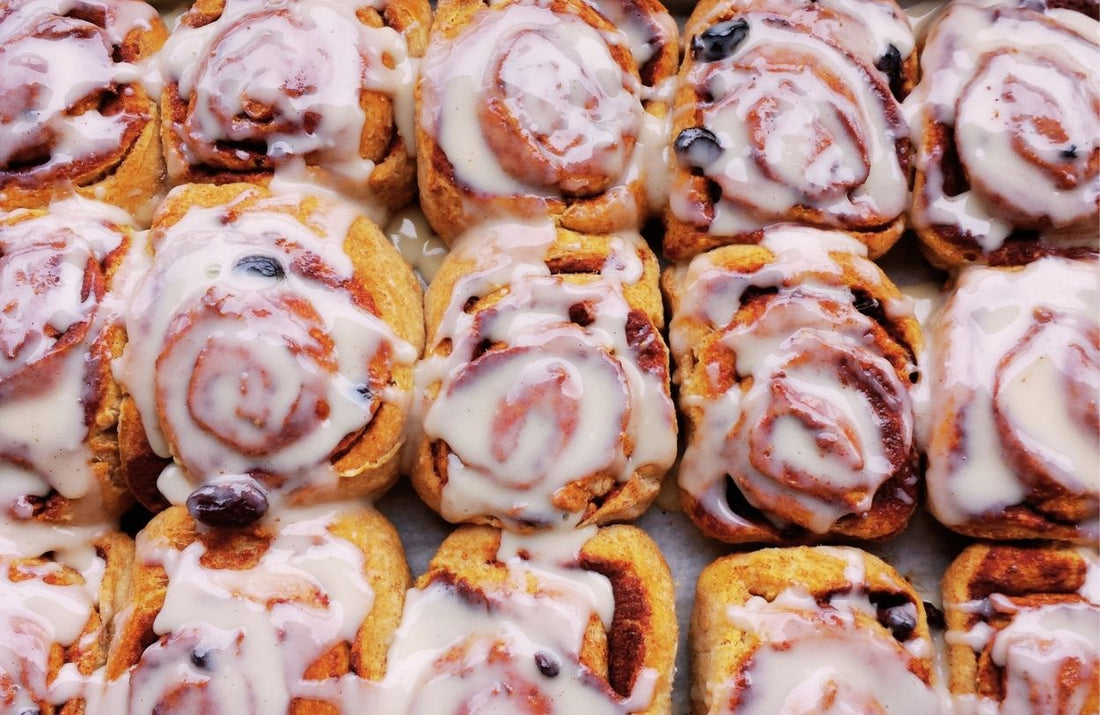 Moist cinnamon buns