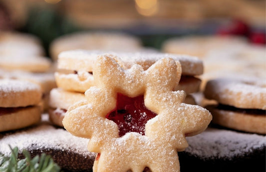 Classic soft Linzer Cookies
