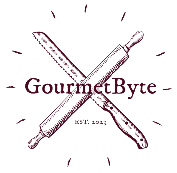 gourmetbyte logo  - cooking tricks from a real chef with cooking hacks to get faster in kitchen