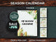Printer-friendly seasonal calendar for fruit and vegetables, always know which fruit and vegetables are in season