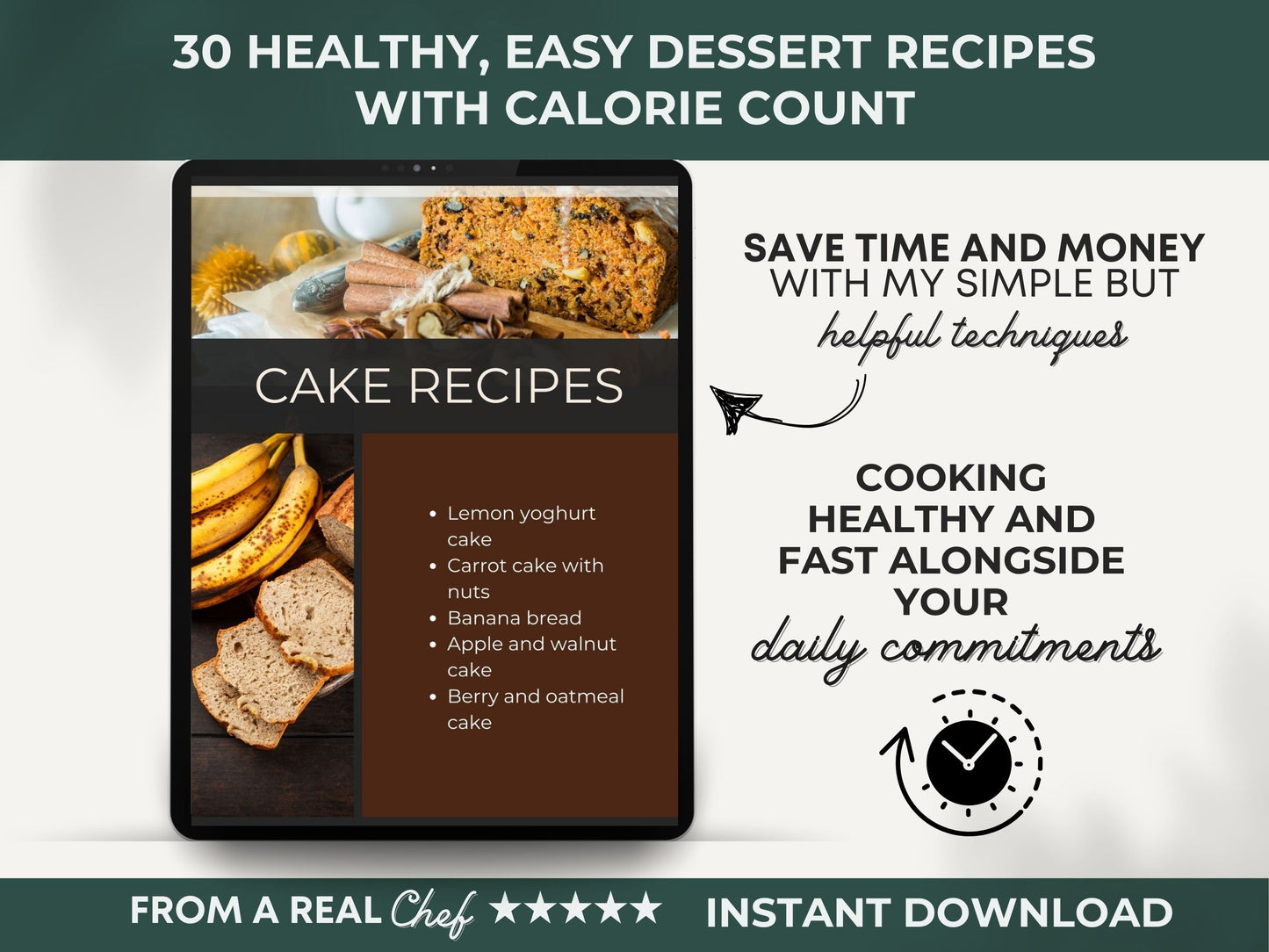 Healthy and quick dessert recipes from a pastry chef, dessert, easy step by step dessert recipes