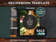 Customisable recipe book, easily sort and fill in recipes and recipe cards